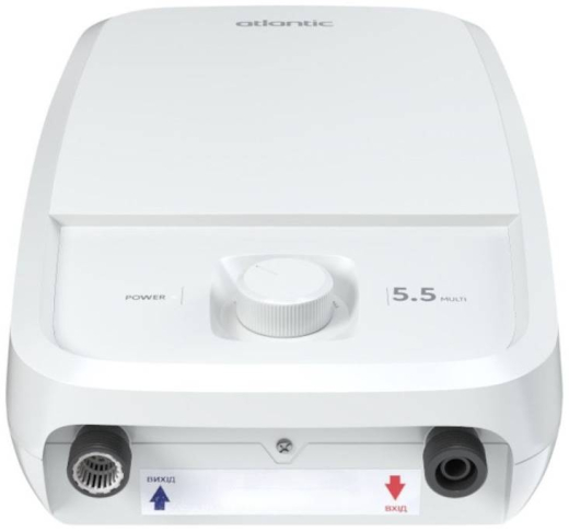 Водонагреватель (бойлер) электрический проточный Atlantic Tempo Lite Multi IECI-SW2C55 MP 5.5 kW (811034) - 4
