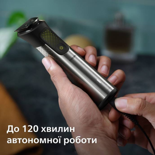 Машинка для стрижки + тример Philips Multigroom All-in-One Trimmer Series 9000 15in1 MG9552/15 - 5