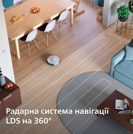 Робот-пылесос моющий Philips XU2100/25 - 10