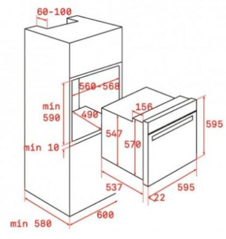 Духовка електрична Teka HLB 8600 P (111000015) - 8