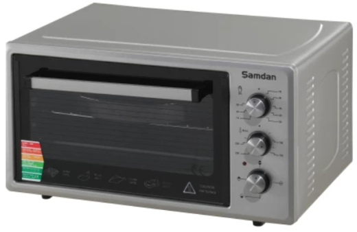 Духовка настільна Samdan 2005 Grey - 2