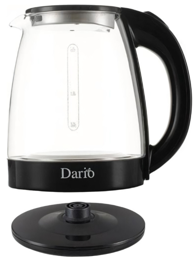 Электрочайник Dario DR1802 Black - 3