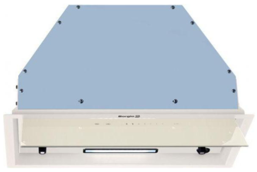 Витяжка вбудована Borgio BIT-BOX Full Glass 60 Ivory - 3