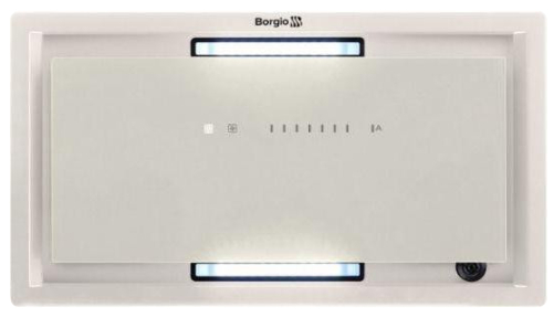 Витяжка вбудована Borgio BIT-BOX Full Glass 60 Ivory - 4