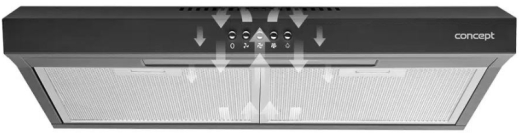 Вытяжка плоская Concept OPP1260BC - 5