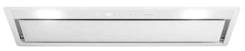 Витяжка вбудована Falmec GRUPPO INCASSO MURANO 70 WHITE GLASS 800 (CGIW70.E10P6#ZZZF491F) - 2