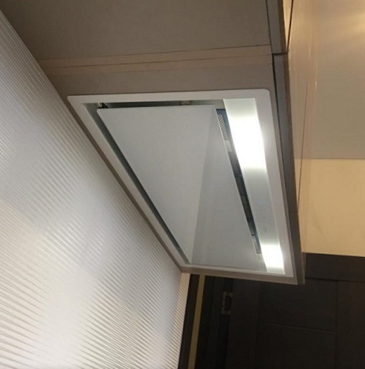 Витяжка вбудована Falmec GRUPPO INCASSO MURANO 70 WHITE GLASS 800 (CGIW70.E10P6#ZZZF491F) - 6