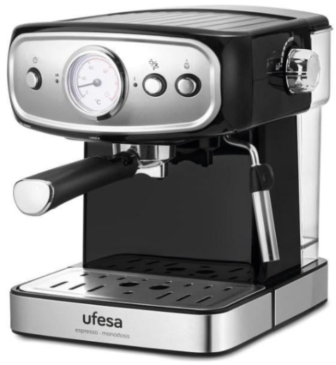 Ріжкова кавоварка еспресо Ufesa CE7244 Brescia (71705061) - 2