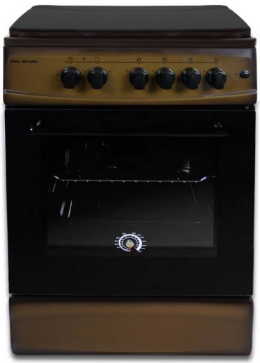 Комбинированная плита MILANO ML60 E20 коричневий - 2