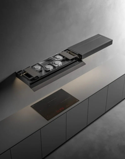 Вытяжка декоративная Falmec Shelf 120 E.P. Black 500 (CKMN20.E0P2#ZZZN451F) - 8