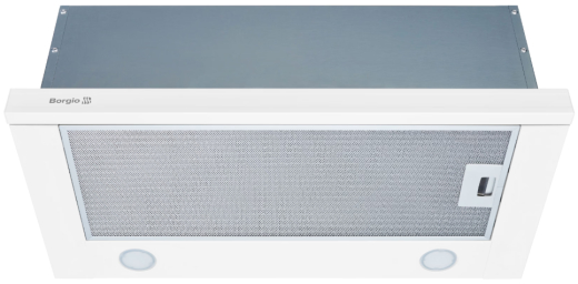 Вытяжка телескопическая Borgio TLF (TR) 60 White Glass - 2