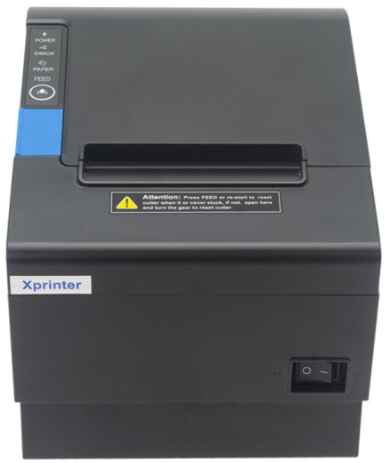 Принтер чеков Xprinter XP-Q801K USB, Bluetooth (XP-Q801K-U-BT-0103) - 3