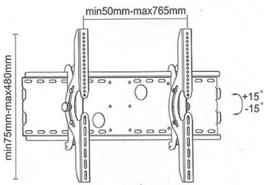 Настінне кріплення iTech PLB-2B Black - 2