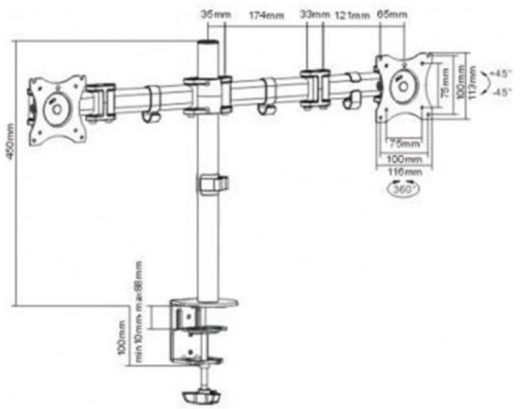 Настільна стійка iTech MBS-12F - 4