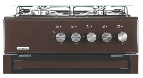 Газовая плита MILANO ML60 G1/07 brown - 5