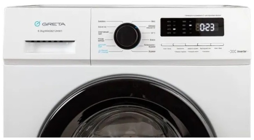 Пральна машина автоматична Greta WAG6212HW1 - 4