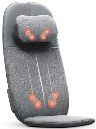 Масажна накидка на крісло NAIPO oCuzen Shiatsu Back&Neck Massager (Ocuzen-S1) - 2