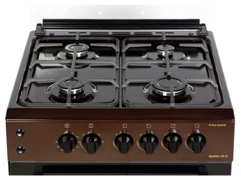 Плита газовая ARTEL Apetito 02-G Brown - 3