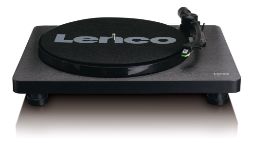 Проигрыватель виниловых дисков Lenco L-30BK (black) - 3