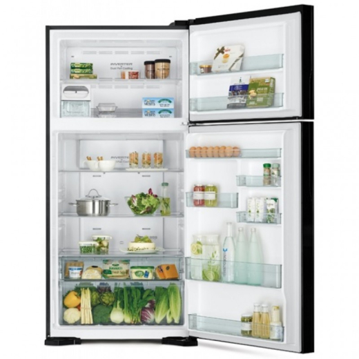 Холодильник з морозильною камерою Hitachi R-V610PUC7BEG - 2