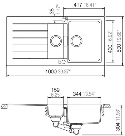 Кухонная мойка SCHOCK Signus D-150 Polaris - 2