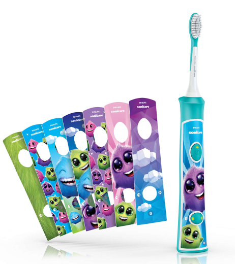 Дитяча звукова зубна щітка PHILIPS Sonicare For Kids HX6322/04 - 9