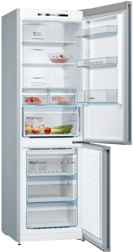 Холодильник з морозильною камерою Bosch KGN36VL326 - 2