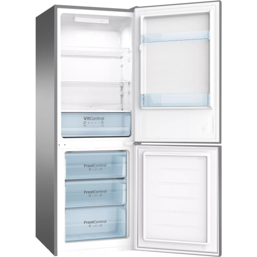 Холодильник з морозильною камерою Amica FK244.4X - 5