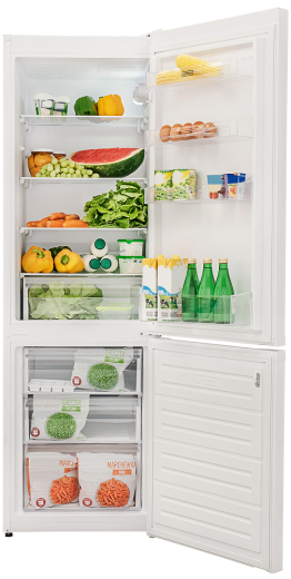 Холодильник з морозильною камерою Kernau KFRC 17153.1IX - 2