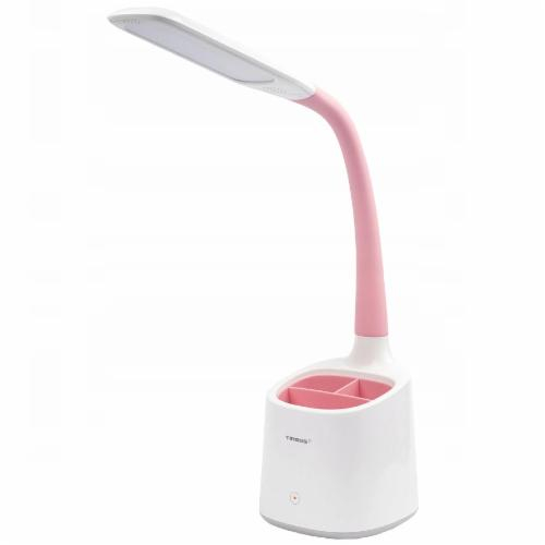 Лампа настільна Tiross TS-1809 white/pink - 1