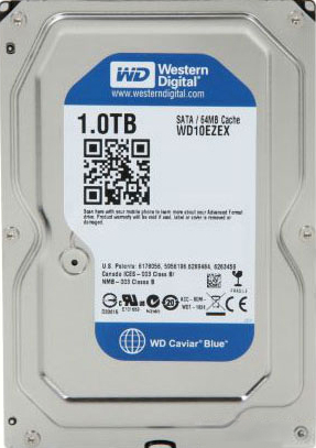 Жесткий диск WD Blue 1TB HDD - 1