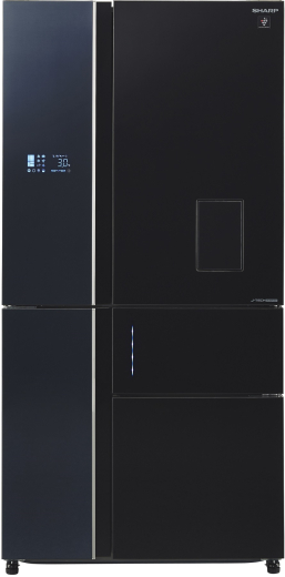 Холодильник с морозильной камерой Sharp SJ-WX830ABK - 1