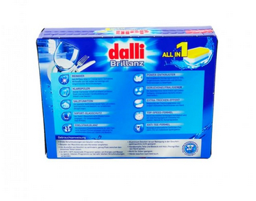 Таблетки для посудомоечной машины Dalli All in One Brilliance 40 таблеток 760г - 2