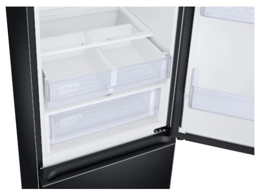 Холодильник із морозильною камерою Samsung RB34T675EBN - 10