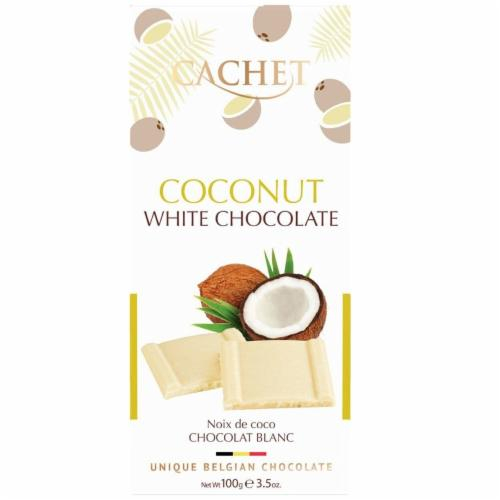 Шоколад білий Cachet Coconut 100g какао 27% 21378 - 1