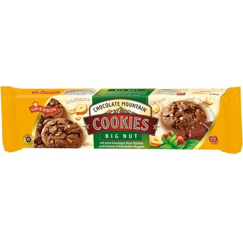 Печиво Griesson Cookies Big Nut 150g - 1