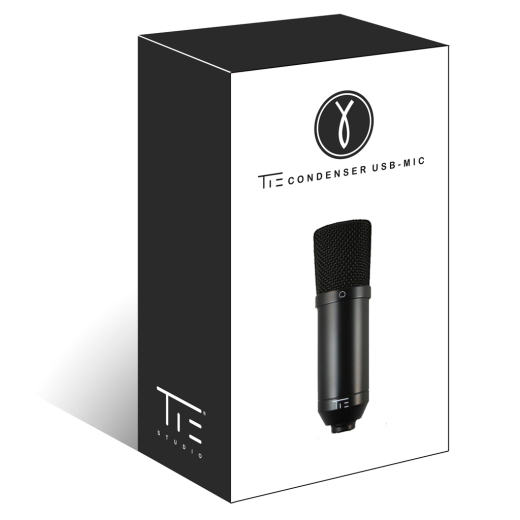 Мікрофон TIE Condenser Mic USB чорний - 3