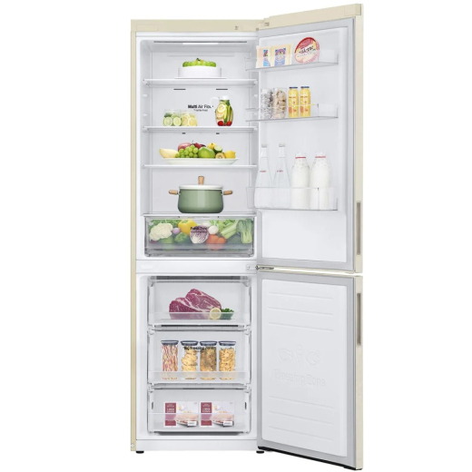 Холодильник із морозильною камерою LG GA-B459CEWM - 2