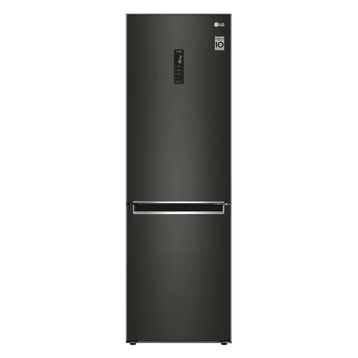 Холодильник із морозильною камерою LG GBB61BLHMN - 1