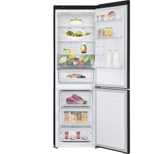 Холодильник із морозильною камерою LG GBB61BLHMN - 2