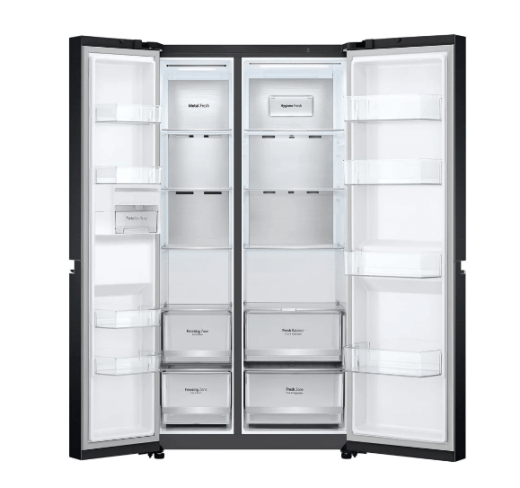 Холодильник із морозильною камерою LG GC-B257SBZV - 4
