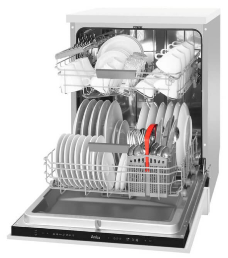 Встроенная посудомоечная машина Amica DIM62E7qH - 6