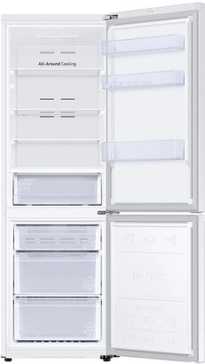 Холодильник із морозильною камерою Samsung RB34T600EWW - 3