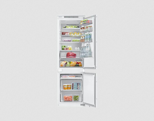 Вбудований холодильник із морозильною камерою Samsung BRB26705EWW - 5