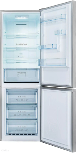 Холодильник с морозильной камерой Amica FK3415.2FX - 2