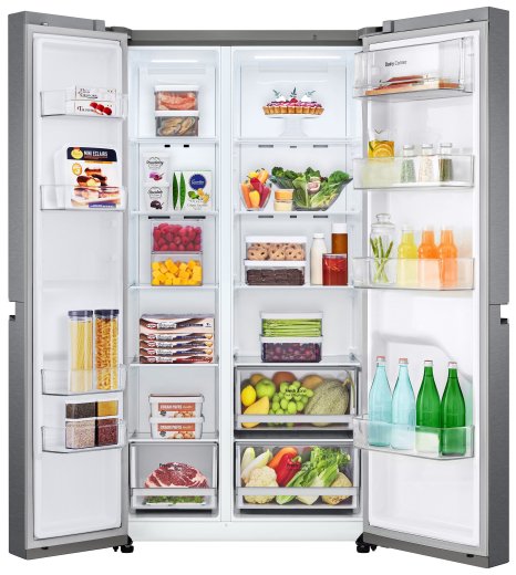 Холодильник з морозильною камерою LG GC-B257JLYV - 2