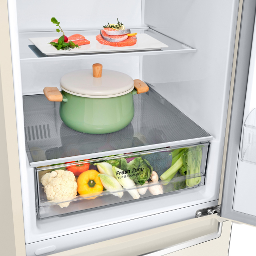 Холодильник з морозильною камерою LG GW-B459SECM - 8
