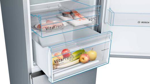 Холодильник з морозильною камерою BOSCH KGN36VLED - 6