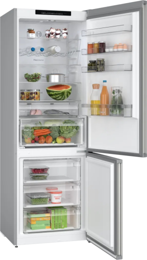 Холодильник з морозильною камерою Bosch KGN492IDF - 2