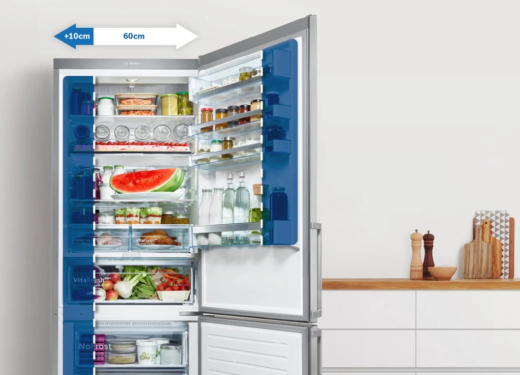 Холодильник з морозильною камерою Bosch KGN492IDF - 3